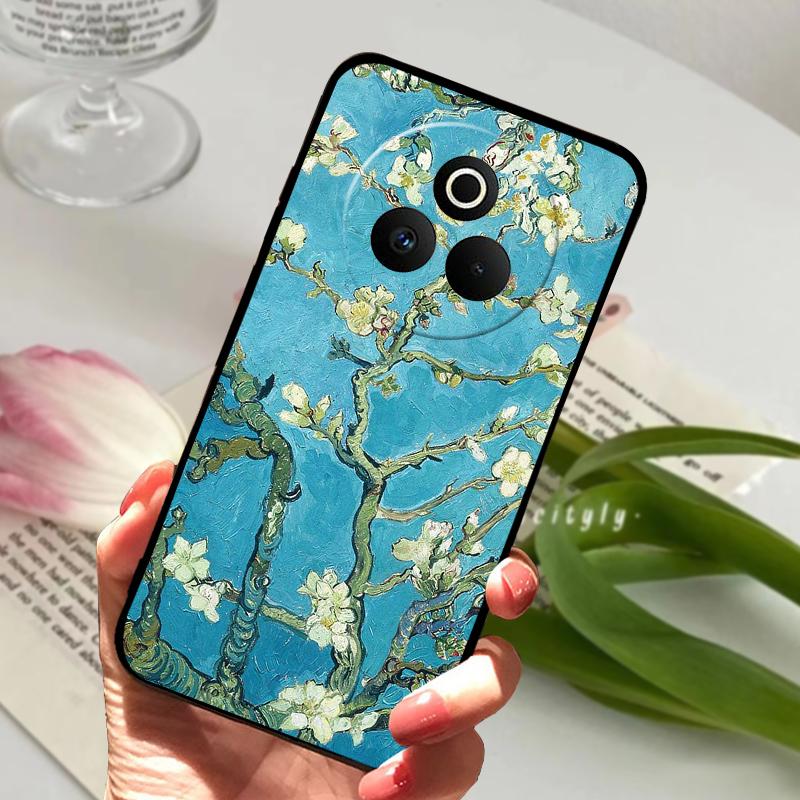 For Realme P3 Pro Case P3Pro Cartoon Lion Wolf Soft Silicone TPU Phone Cover For Oppo Realme P 3 Pro 5G Protection Fundas Cases