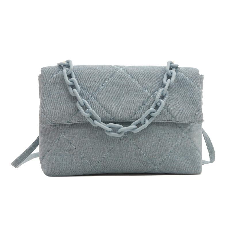 Ручная женская сумка, новый летний модный тренд, женская персонализированная сумка через плечо, модная простая квадратная сумка