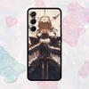 AAA Аниме Fate Saber Чехол для телефона для Samsung S25, S24, S21, S22, S23, S30, Ultra, S20, Plus, Fe, Note, 10, 9, 5G Черный чехол