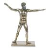 [M9648] - Bronze Resin Figurine 'Zeus' - 23x24x7 Cm