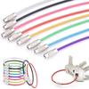 1PC Stainless Steel Cable Wire Key Chain Kids Key Rings Travel Aircraft Luggage Tag Loops Hanging Outdoor Keychain Accessories