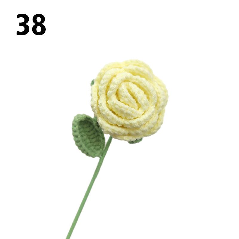 Подарок на День Учителя Подсолнух Вязаный Цветок Вязаный Цветок Ручной Работы Букет Домашний