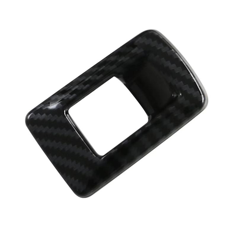 For BMW 5 Series 2024 2025 Car Accessories Carbon Fiber Style Tail door cover Switch Button Control Panel Cover Trim Bezel