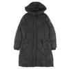 Long Down Coat S Black Women Used