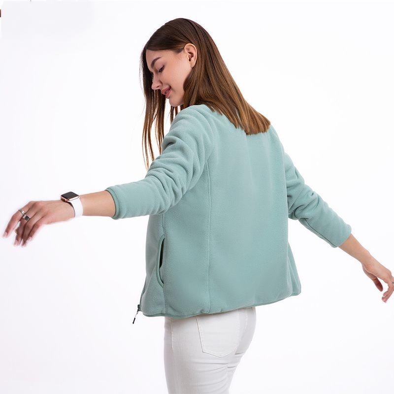 Большие размеры осень-зима женские бархатные и утолщенные теплые пальто на молнии модная свободная повседневная флисовая куртка M-4XL