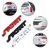 Car Metal 3D SPORT Logo Emblem Badge Sticker Trunk Fender Decal Accessories