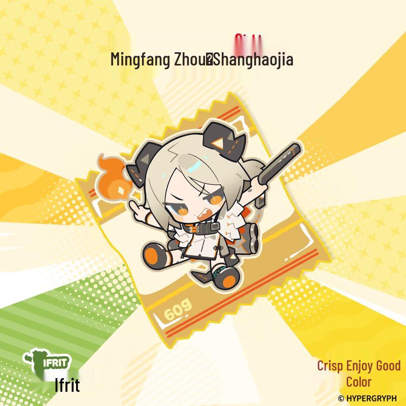 Картофельные чипсы Oishi X Arknights