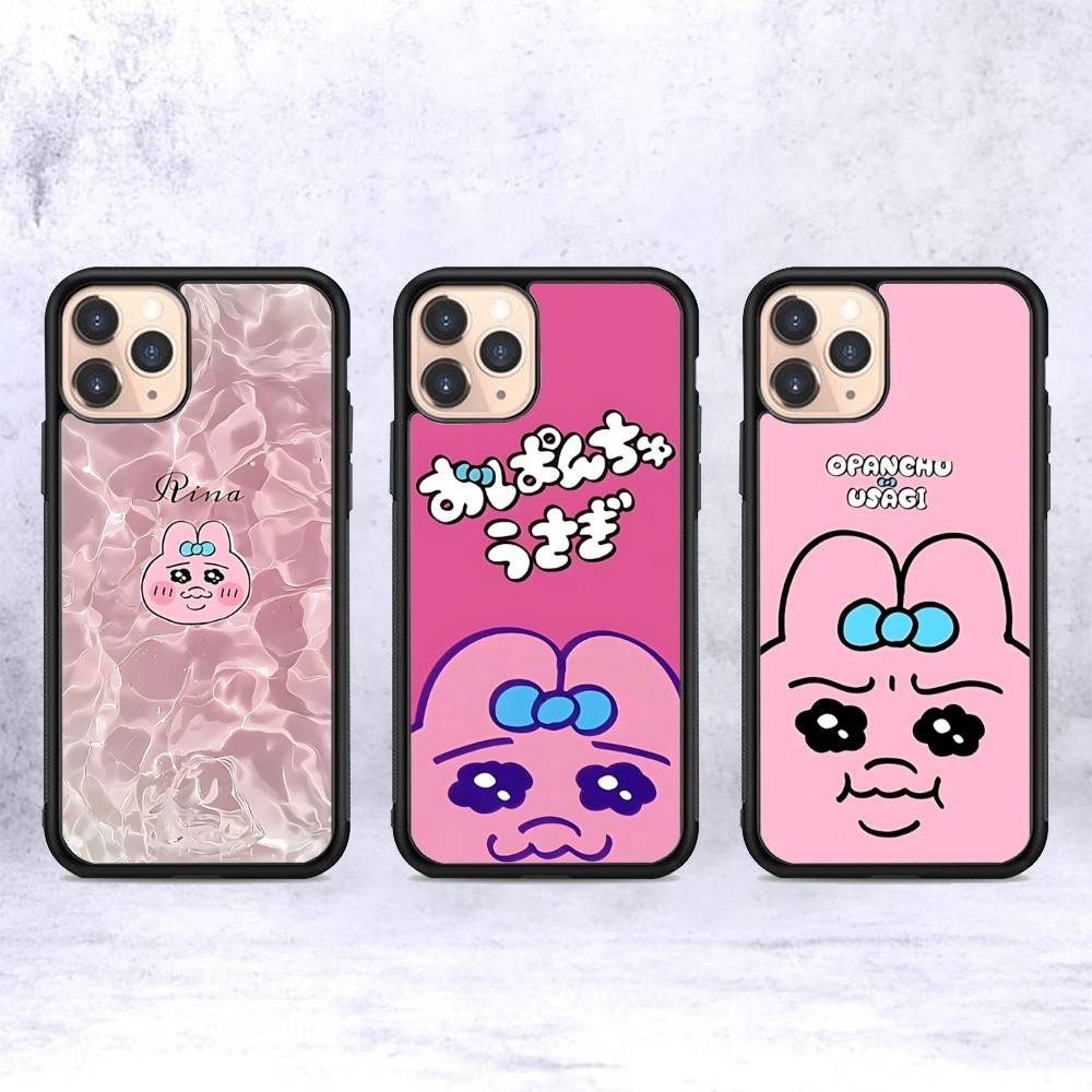 Интересный O-Opanchu Мультяшный U-Usagi Чехол для Телефона из PC+TPU Для IPhone 17 16 15 14 PRO MAX 11 12 13 PLUS MINI Чехол