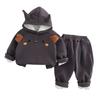 Kids Casual Long-Sleeve Set, Comfortable Daily Wear Outfits