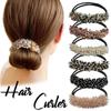Accessories Hair Styling Tools Donut Bun Maker Quick Bun Curler Rhinestone Lazy Hairpin Hair Band