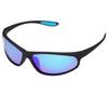 VALERIA Polarized Sunglasses with Hard UV400 Narrow for Sports and Outdoors Case, Protection, Frame, (Blue)