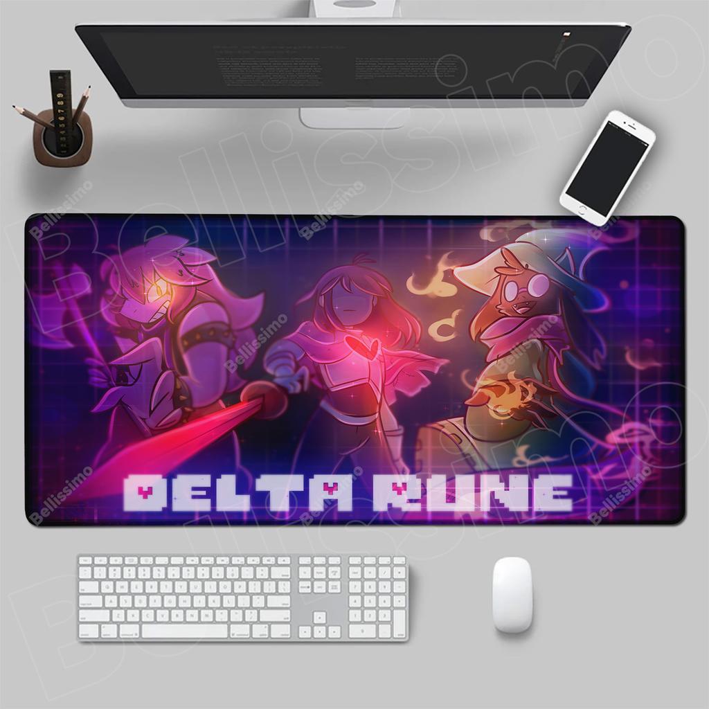 Deltarune Коврик для мыши Клавиатура Резиновый коврик для мыши большой 1200X600 мм Украсить рабочий стол Коврик для стола PC Геймер Ковер для офиса Домашний Коврик для стола