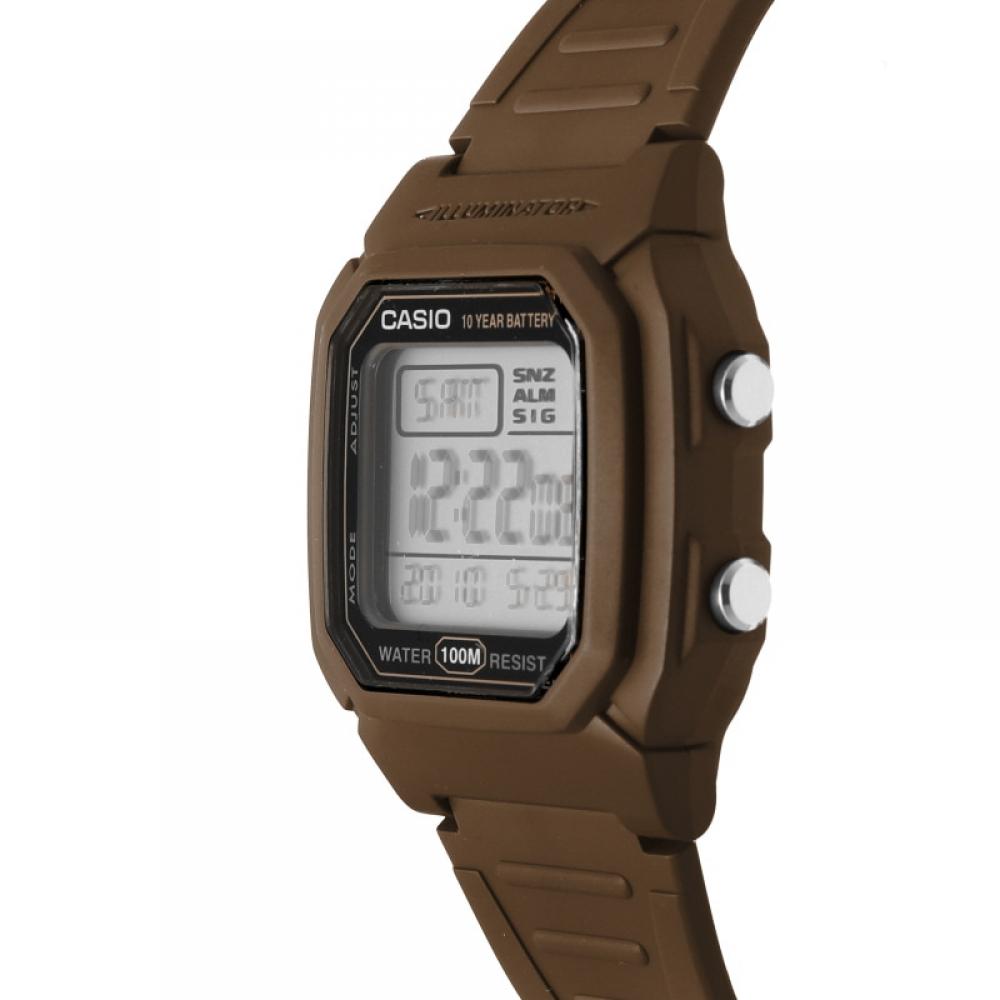 Casio W 800h 5avdf  W 800h 5a  Цифровые квадратные спортивные часы Soldier для мужчин с полиуретановым ремешком