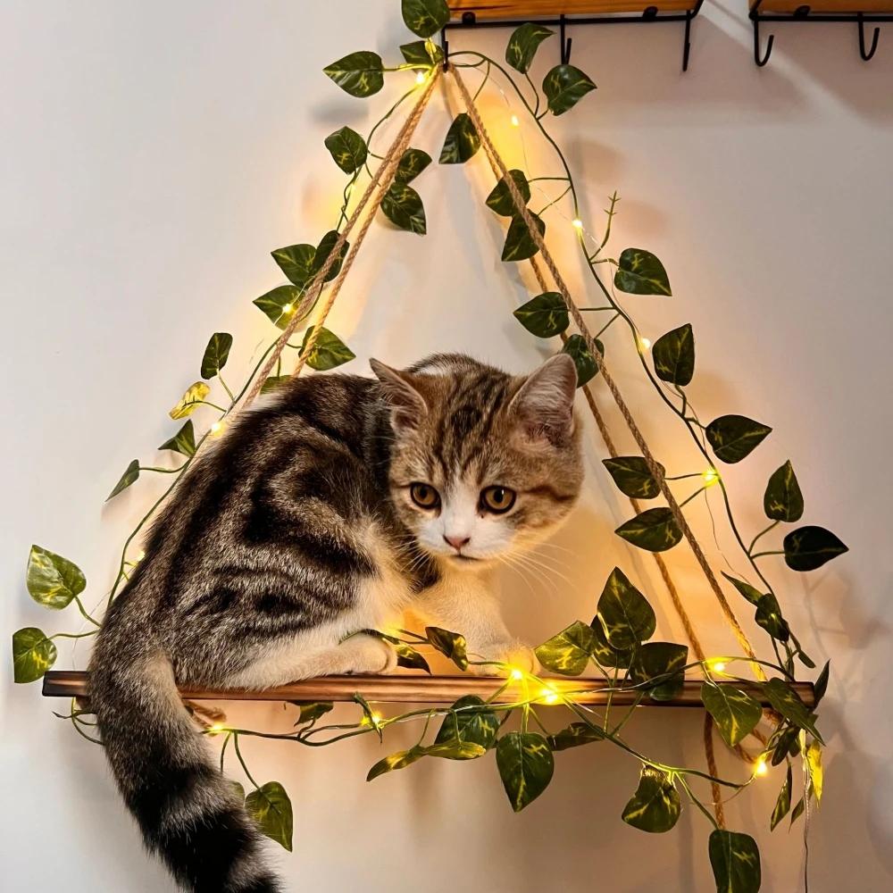 Vine with Fairy Light 11/11/111 LED Pothos String Lights Leaf Lights for Bedroom, Room, Wall, Garden, Party, Wedding Dorm Decor