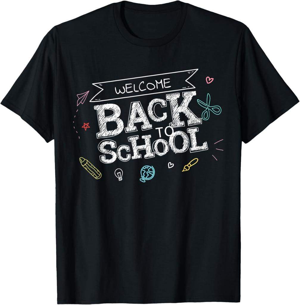 Welcome Back To School TShirt Funny Teacher Love Gift T-Shirt