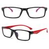Women Men Square Vintage Eye Protection Ultra Light Frame Eyeglasses Anti-Blue Light Glasses