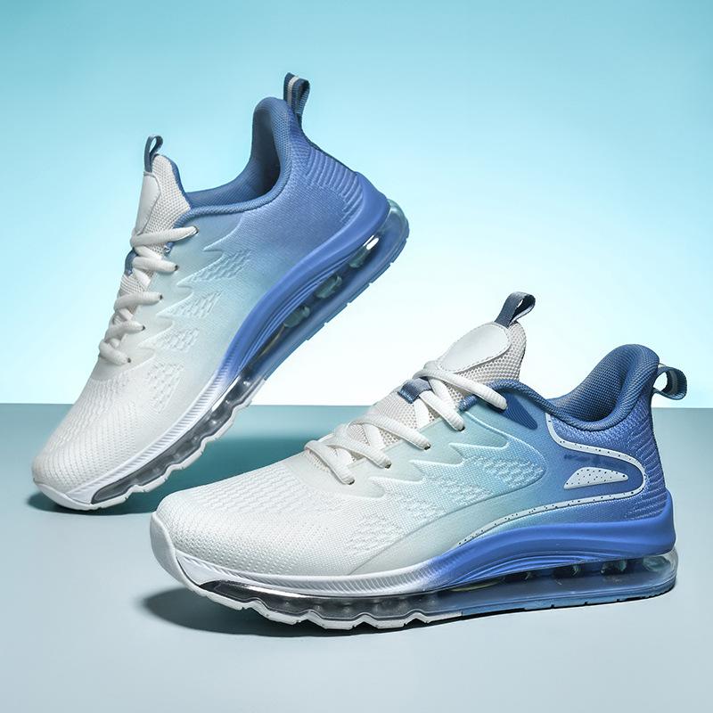Мужские кроссовки для бега Fly Knit, дышащие, размер 47-48 - Спортивные кроссовки с амортизацией для вступительных экзаменов в среднюю школу