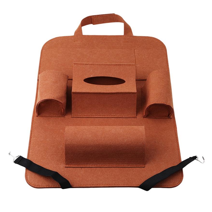 Держатель-органайзер на заднем сиденье автомобиля Потолочная многофункциональная дорожная сумка для хранения Подвесная сумка