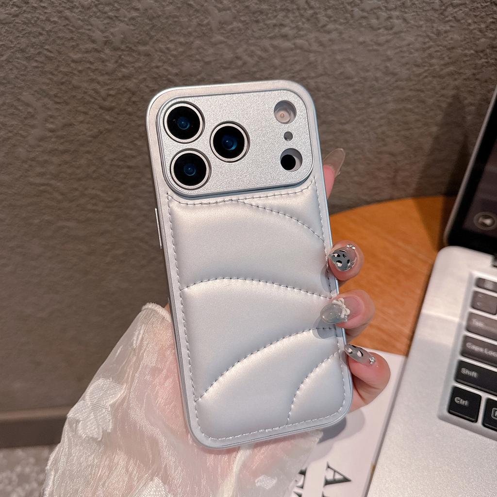 Для Apple 17pro Чехол для телефона вниз для IPhone17air Простой Мягкий Защитный чехол 2-в-1