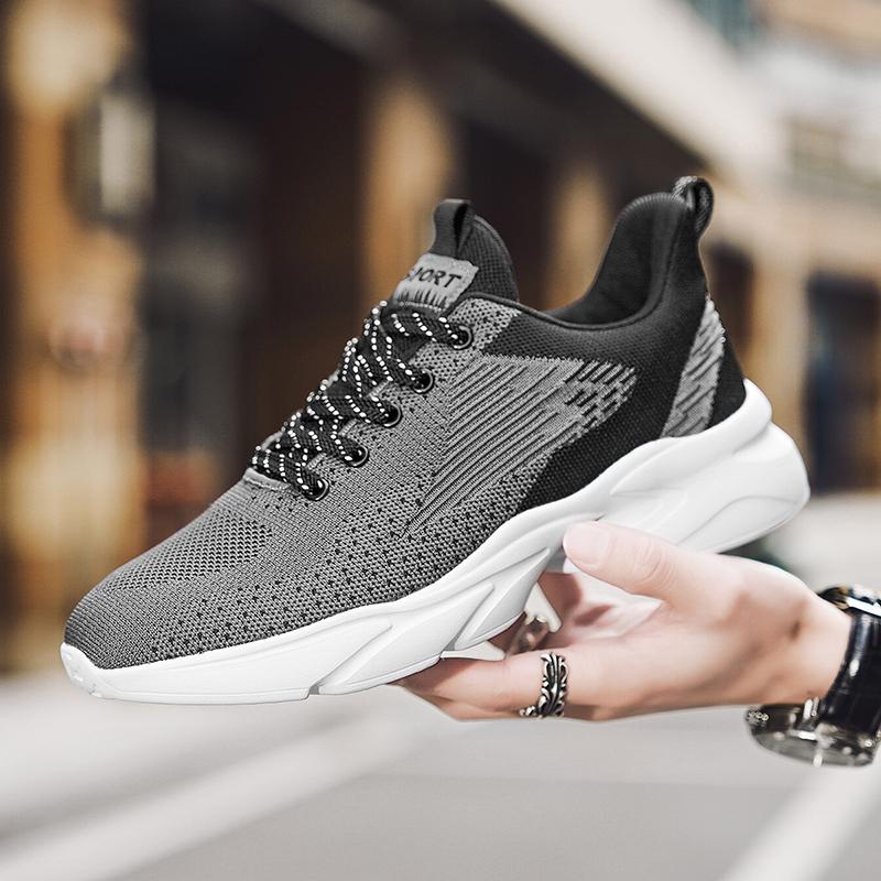 Кроссовки на шнуровке, мужские кроссовки, высококачественная дышащая уличная повседневная обувь с обесцвечиванием