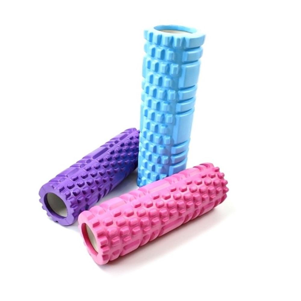 Yoga Column Gym Fitness Pilates Foam Roller Exercise Back Massage Roller Yoga Brick Home Fitness Equipment