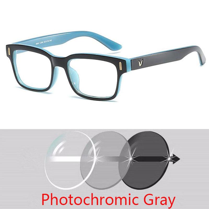 -0.5 -0.75 -1.0 To -6.0 Prescription Eyeglasses 1.56 Aspheric Lens Myopia Glasses For Unisex Literary Student Diopters Glasses