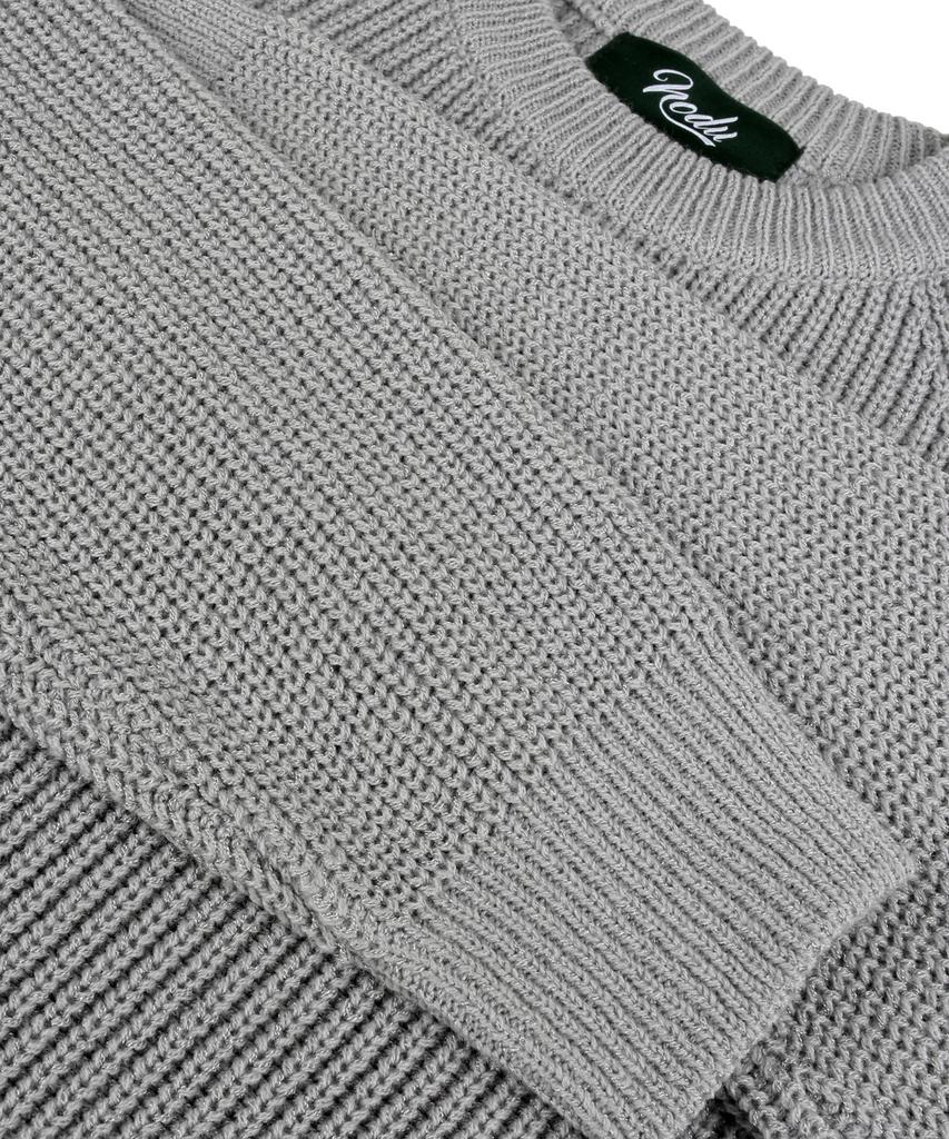 NODU Washable Daily Hazzi Raglan Knit [Gray]