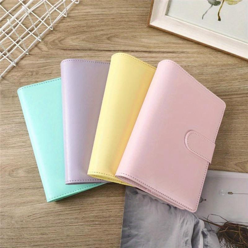 1 шт. A6 из искусственной кожи, переплет для блокнота, органайзер для планирования бюджета, система конвертов для денежного бюджета с 12 шт., бюджетные листы