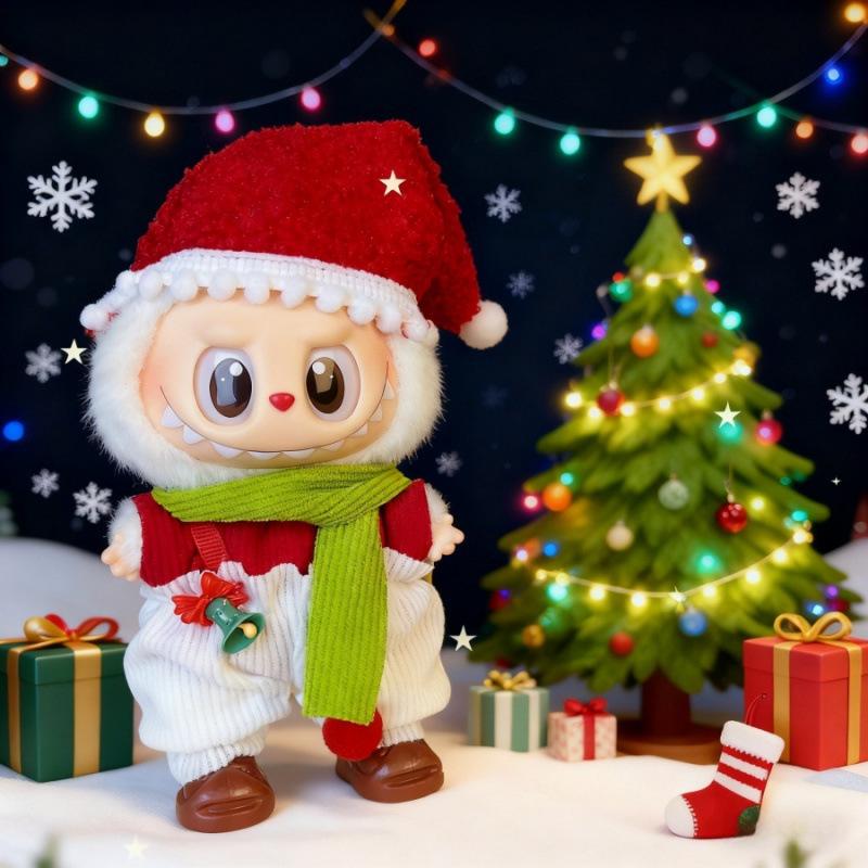 Only Clothes Are Suitable for Baby Clothes, Pendants, Dolls Can Wear Christmas Baby Clothes Set.