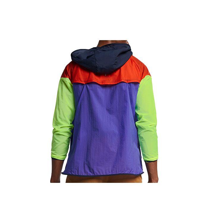 Nike Windrunner Running Hooded Jacket Men Jackets Floral AR0258-518