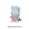 Miffys Rabbit Keychain Cute Cartoon Bunny Keyring Small Animal Doll Girls Backpack Pendant Car Key Holder Womens Bag Accessories