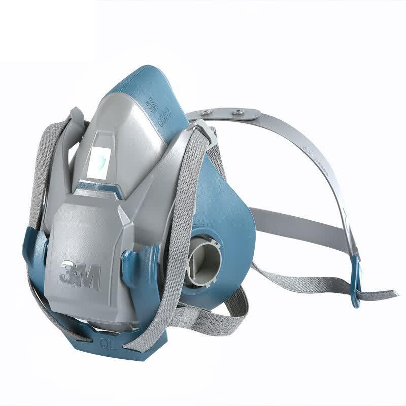 3M 6502QL Силиконовый респиратор для защиты лица с системой быстрой фиксации