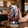 Чехол для телефона G-Genshin Arlecchino Impact Для iPhone 17,16,15,14,13,12,11 Plus,Pro Max, Мягкий силиконовый черный чехол
