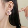 Серьги-гвоздики в виде цветка, Легкая роскошь, Милые серьги-цветы, Богемные серьги, Женский подарок