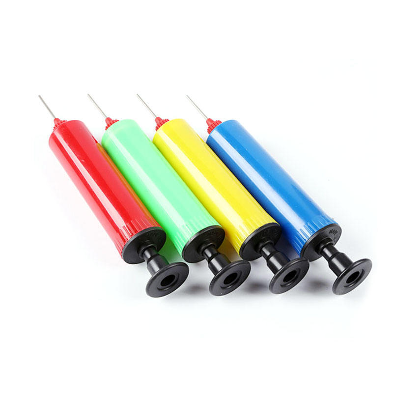 Inflator Hand Air Pump Needle Ball Adapter Football Basketball Random Color