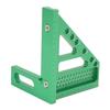 6pcs Green 3D Carpenter Square Aluminum Alloy Layout Measuring Tool  Woodworking