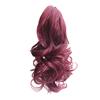 17-дюймовый волнистый конский хвост наращивание волос синтетический длинный волнистый коготь накладные волосы термостойкий волокнистый конский хвост парик для женщин