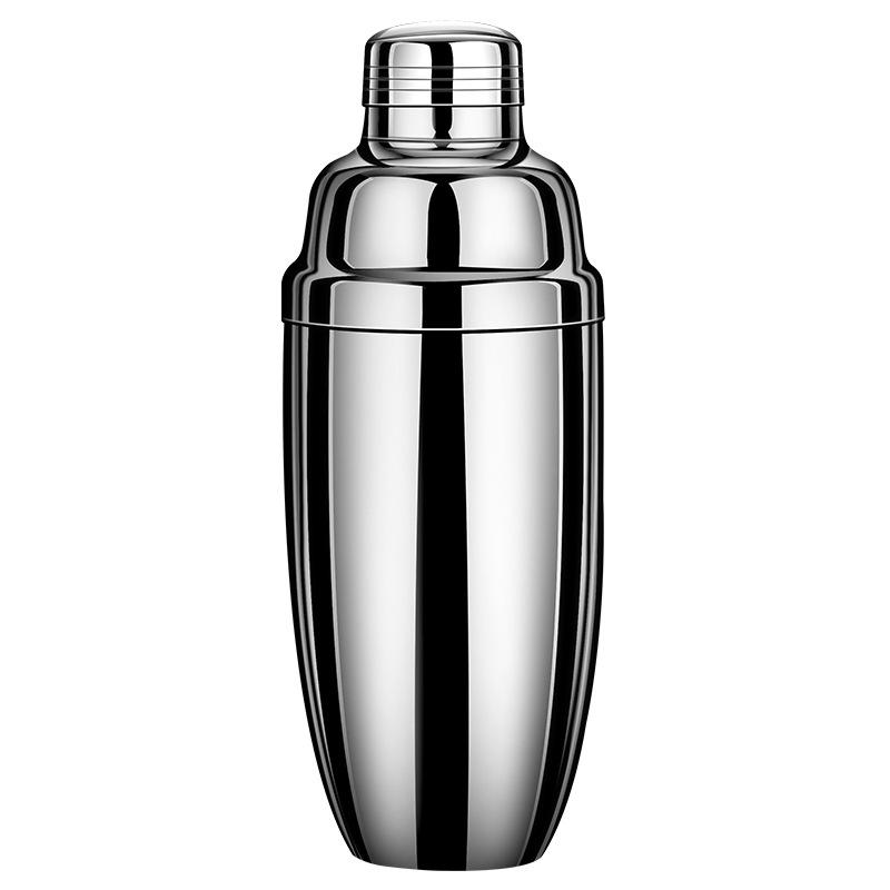 Stainless Steel Cocktail Shaker Set: Ice Shaker & Thickened Hand-Cranked Utensils for Cocktails and Milk Tea