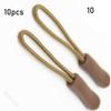 Buckle Suitcase Tent Backpack Zipper Pull Zip Puller Replacement Ends Lock Zips Cord Rope Pullers