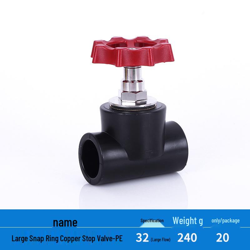 Home PPR Stop Valve for Hot & Cold Water - All Copper Core