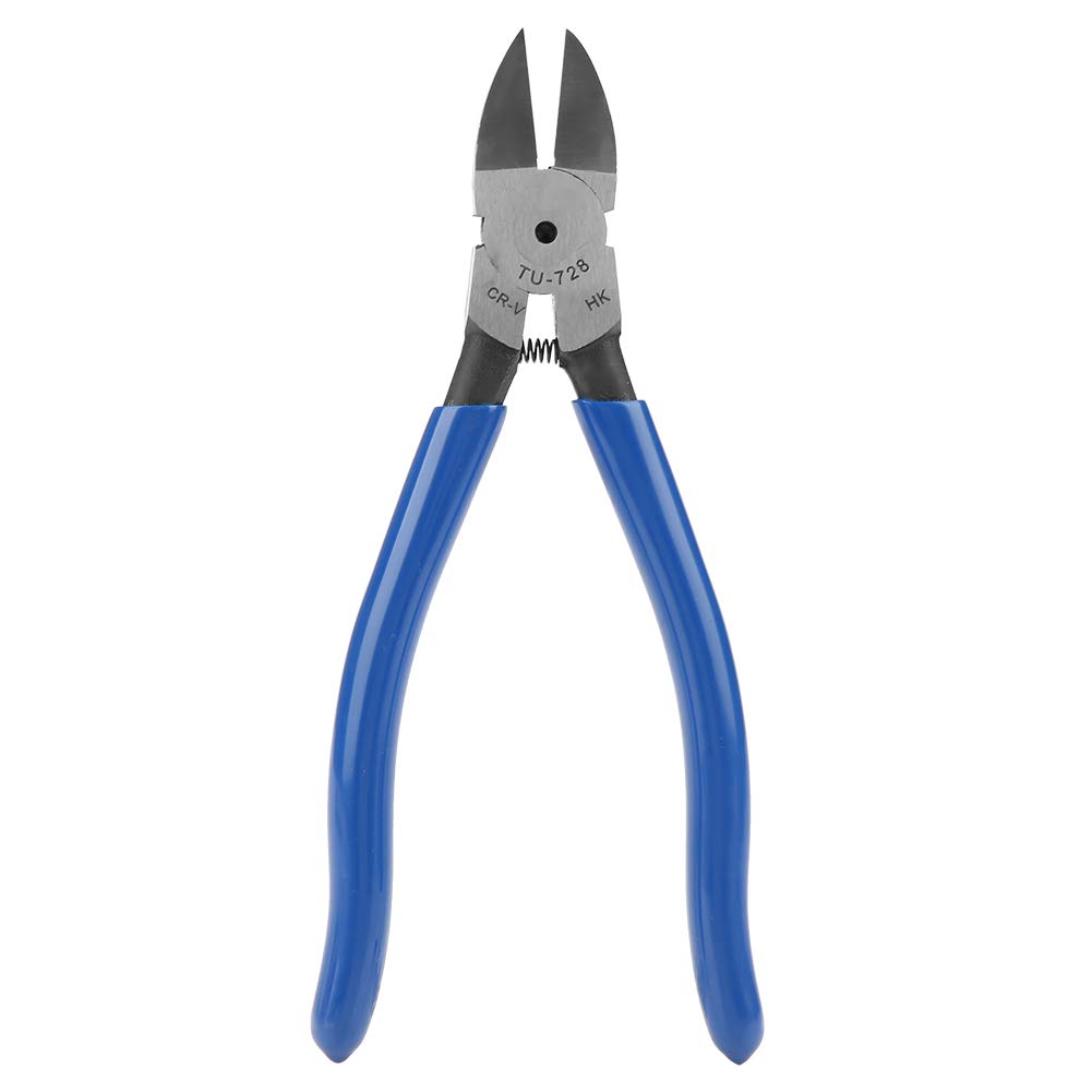 Tapered Chrome Vanadium Steel Nippers for Wire and Cable Cuts Hard Improves Work Suitable for Professional Disaster Outdoor and Compatible with