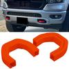 1 Pair Professional Trailer Receiver Covers for Dodge RAM 1500 2019-2025 Tow Hook Sleeve Hitch Covers Auto Accessory Part