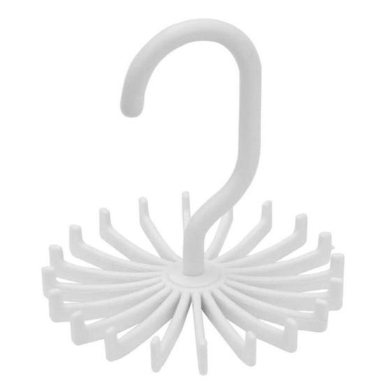 1 шт., 20 крючков, вращающаяся стойка для галстуков, регулируемый ремень, вешалка для шарфа, органайзер