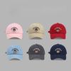 Embroidered Bear Baseball Cap Versatile Spring and Summer Korean Outdoor Sun Protection Face Protecting Small Duckball Cap American Sun Hat