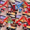 Cartoon One Piece Keychain: PVC Figurine Charm for Bags & Cars, Cute Gift