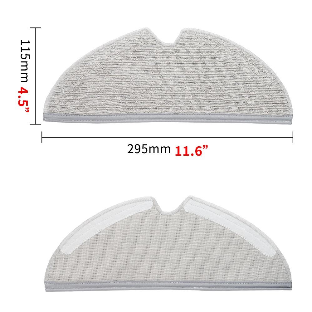 Модернизированная версия, робот-пылесос, тряпки для швабры для XiaoMi Roborock S5 Max S6 Pure S6 MaxV S5 S51 S50 S55 Xiaowa E25 E35