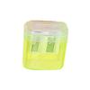 Double Hole Garbage Bin Type PS Plastic Pencil Sharpener for Primary School Students Gifts Stationery and Pencil Sharpener