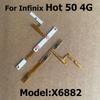 Power On Off Button Volume Switch Key Control Flex Cable For Infinix Hot 50 4G 5G Ribbon Repair Part X6882 X6720