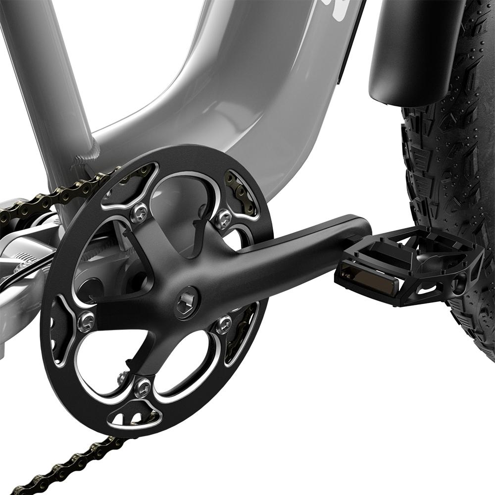 Shengmilo S600 2000W Electric Mountain Bike, 48V 17.5Ah Samsung Battery, Hydraulic Brakes, 26" Fat Tyres, Shimano 7-Speed - Men's E-Bike