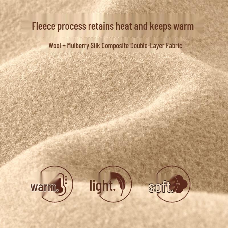 Мужской зимний свитер JEEP SPIRIT с круглым вырезом, на флисовой подкладке, из смесовой шерсти